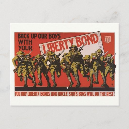 ヴィンテージ広告ポスターポストカード ポストカード (正面)