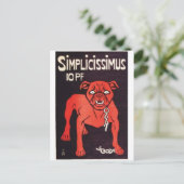 ヴィンテージ広告ポスターポストカード ポストカード (スタンド正面)