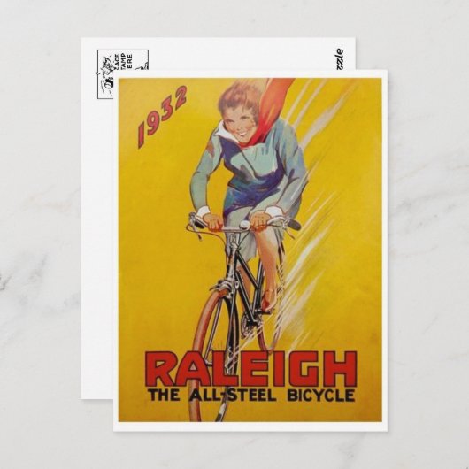 ヴィンテージ広告ポスターポストカード ポストカード (正面/裏面)