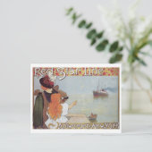 ヴィンテージ広告ポスターポストカード ポストカード (スタンド正面)