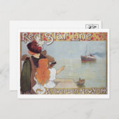 ヴィンテージ広告ポスターポストカード ポストカード (正面/裏面)