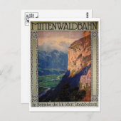 ヴィンテージ広告ポスターポストカード ポストカード (正面/裏面)