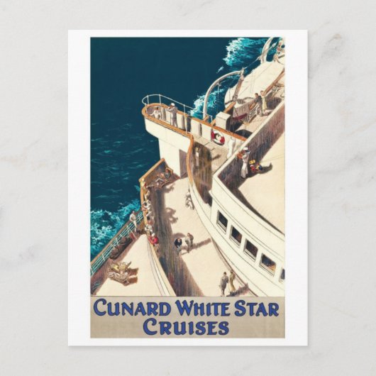 ヴィンテージ広告ポスターポストカード ポストカード (正面)