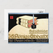 ヴィンテージ広告ポスターポストカード ポストカード (正面/裏面)