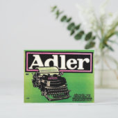 ヴィンテージ広告ポスターポストカード ポストカード (スタンド正面)