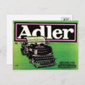 ヴィンテージ広告ポスターポストカード ポストカード (正面/裏面)