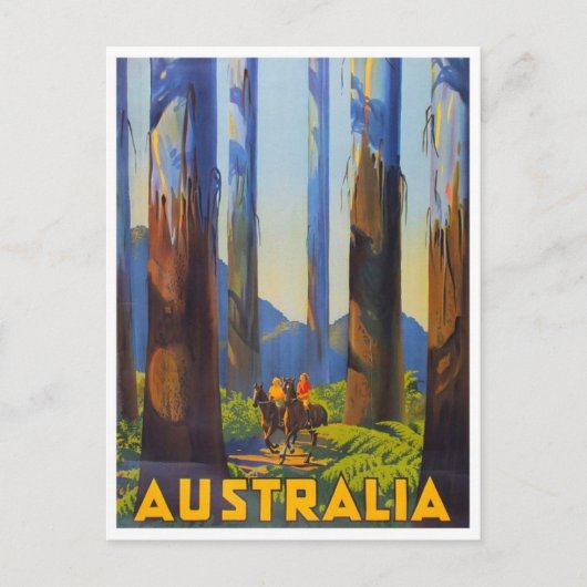 ヴィンテージ広告ポスターポストカード ポストカード (正面)