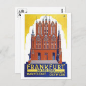 ヴィンテージ広告ポスターポストカード ポストカード (正面/裏面)