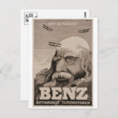 ヴィンテージ広告ポスターポストカード ポストカード (正面/裏面)