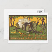 ヴィンテージ広告ポスターポストカード ポストカード (正面/裏面)