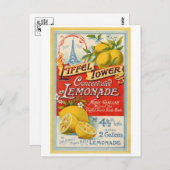 ヴィンテージ広告ポスターポストカード ポストカード (正面/裏面)