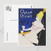 ヴィンテージ広告ポスターポストカード ポストカード (正面/裏面)