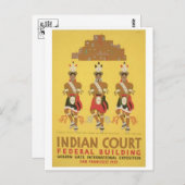 ヴィンテージ広告ポスターポストカード ポストカード (正面/裏面)