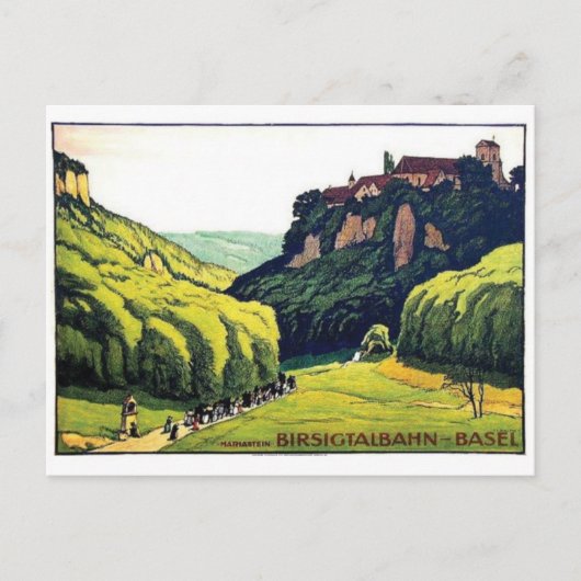 ヴィンテージ広告ポスターポストカード ポストカード (正面)