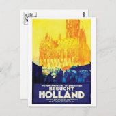 ヴィンテージ広告ポスターポストカード ポストカード (正面/裏面)