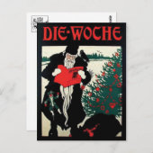 ヴィンテージ広告ポスターポストカード ポストカード (正面/裏面)