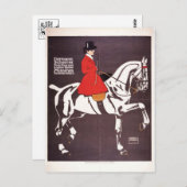 ヴィンテージ広告ポスターポストカード ポストカード (正面/裏面)