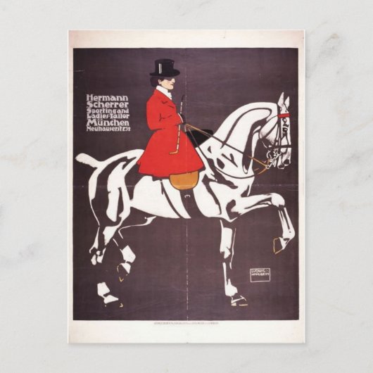 ヴィンテージ広告ポスターポストカード ポストカード (正面)