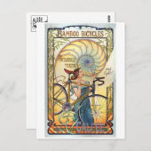 ヴィンテージ広告ポスターポストカード ポストカード (正面/裏面)