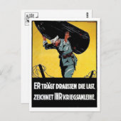 ヴィンテージ広告ポスターポストカード ポストカード (正面/裏面)