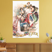 ヴィンテージ広告ポスター キャンバスプリント (インサイチュ (リビング))