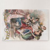 ヴィンテージ広告ポスター ジグソーパズル (横)