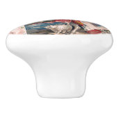 ヴィンテージ広告ポスター セラミックノブ (側面)