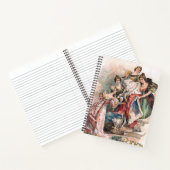 ヴィンテージ広告ポスター ノートブック (内部)