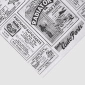 ヴィンテージ広告切り離し、ギフト 薄葉紙 (詳細)