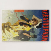 ヴィンテージ広告劇場のポスターア絵画ート ジグソーパズル (横)