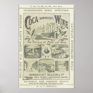 ヴィンテージ広告新聞キッチン ポスター