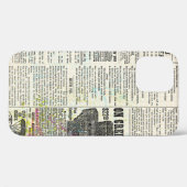 ヴィンテージ広告新聞 Case-Mate iPhoneケース (裏面 (横))
