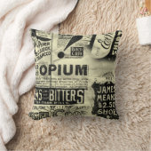 ヴィンテージ広告枕 クッション (ブランケット)