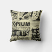 ヴィンテージ広告枕 クッション (裏面)