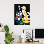 ヴィンテージ広告洗濯物 ポスター (ホームオフィス)