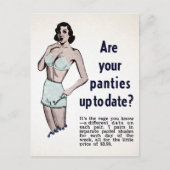 ヴィンテージ広告用はがき ポストカード (正面)