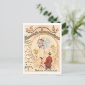 ヴィンテージ広告自転車ハンドルバー ポストカード (スタンド正面)