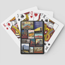 ヴィンテージ広告鉄道トランプ トランプ