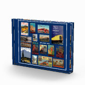 ヴィンテージ広告鉄道 フォトブロック (右)