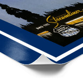 ヴィンテージ広告鉄道 ポスター (コーナー)