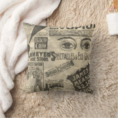 ヴィンテージ広告 クッション (ブランケット)