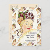 ヴィンテージ広告、コパカバーナ、ニューヨーク ポストカード (正面/裏面)