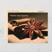 ヴィンテージ広告・ハーブ・スパイス ポストカード (正面/裏面)