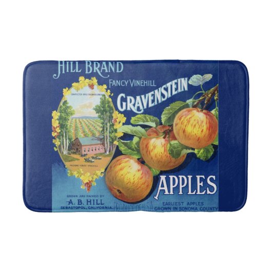 ヴィンテージ広告 バスマット (正面)