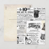 ヴィンテージ広告 ポストカード (正面/裏面)