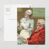 ヴィンテージ広告 ポストカード (正面/裏面)