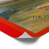 ヴィンテージ広告、ライフブイ石鹸 ポスター (角)