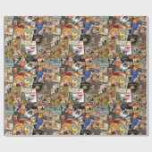 ヴィンテージ広告 ラッピングペーパー (フラット)