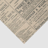 ヴィンテージ広告 薄葉紙 (詳細)