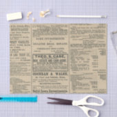 ヴィンテージ広告 薄葉紙 (クラフト)